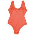 Swimsuit One Piece Swimsuit Women Women S Sexy Top Yoga Fitness Casual Tight Round Neck Sports Gym Women S Vest Swimsuit Sexy One Piece Swimsuit For Women(color:Orange size:2XL)