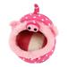 Winter Pet Nest Small Pet Warm Supplies Cute Cartoon Animal Modeling Honeybug Flying Dutch Pig Hamster Nest Rabbit Nest Metal Pet Houses for outside on Pole Pethouse T Shirt Pet Food Mix Hanging Pet