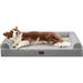 Orthopedic Dog Beds for Large Dogs Pet Removable Washable Cover and Nonskid Bottom Foam Pet Sofa With Waterproof Lining Bed Home