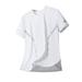 YUHAOTIN Mens Fitted Tshirts Muscle Summer New Ice Silk Round Neck Sports Solid Color Loose Thin Fitness Men Short Sleeve T Shirt Men s T-Shirts Cotton Blend Mens T-Shirts Graphic Tees Baseball