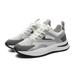 ZHAGHMIN Lightweight Women S Sneakers 2024 Fashion Lace-Up Mesh Breathable Running Shoes Casual Color Block Walking Hiking Tennis Shoes Grey Size7