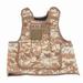 Kids Jungle Games Vest 600D Oxford Cloth Multi Pocket Adjustable Kids Explorer Vest for Young Kids Camouflage Light Yellow