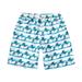 Boys Swim Trunks Kids Beach Liner Compression Anti Chafe Swimming Shorts Swimsuit for Boys White 13 Years-14 Years