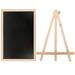 Home Decor Calligraphy Drawing Board Small Chalkboards Black for Writing Blackboard Wooden Child