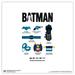 Gallery Pops DC Comics Batman 85th Anniversary - Batman Gadgets Wall Art Unframed Version 12 x 12