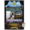 MLB Pittsburgh Pirates - PNC Park Wall Poster with Push Pins 22.375 x 34