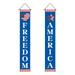 NANDIYNZHI garden decor American Independence Day Couplet National Day Activity Dwarf Couplet Red And Blue Bar Atmosphere Party Porch Decoration Hanging Flag outdoor decor Aï¼ˆClearanceï¼‰