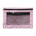 JingChun 3-Ring Pen Pencil Pouch with Clear Window Stationery Bag Binder Case Classroom Organizers