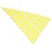 Dog Party Triangular Bandana Pet Triangle Towel Boys Costumes Girl Outfit Accessory Handkerchief Polyester