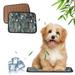 CUSSE Dog Cooling Mat Large Cooling Pad Summer Pet Bed for Dogs Cats Kennel Pad Breathable Pet Cooling Mat Pad for Dogs Cats Ice Silk Mat Cooling Blanket Cushion for Kennel/Sofa/Bed/Floor Green M