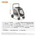 VEVOR Pet Stroller Carrier Dog Cat Strollers Lightweight Travel Rotate with Brakes Pet Pad Cup Holder for Puppy Dog Accessories