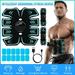 ABS Stimulator Ab Machine Abs Muscle Training Belt USB Rechargeable Portable Abdomen Ab Stimulator for Men Woman Home & Office Exercise Equipment