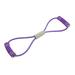 Figure 8 Puller TPE Foam High Elastic Adjustable Resistance Stretching Straps Chest Puller for Strength Training Purple