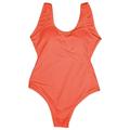 Swimsuit One Piece Swimsuit Women Women S Sexy Top Yoga Fitness Casual Tight Round Neck Sports Gym Women S Vest Swimsuit Sexy One Piece Swimsuit For Women(color:Orange size:L)