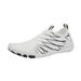 ZHAGHMIN Women S Outdoor Beach Swimming Shoes Lightweight Non Slip Hiking Tennis Shoes Casual Tennis Shoes for Gym Surfing Yoga Exercise White Size9