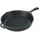 Lodge Cast Iron Grill Pan Cast Iron Pre-Seasoned 10-1/4 Dia.