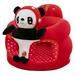 Aufmer Seat Sit Up Chair Plush Toddler Sofa Chair Support Floor Seat Learn To Sit Toys for Ages 2-4 Easter Stuffed Animals for Kids