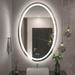 Apmir Oval 3 Colors Dimmable Anti-Fog LED Backlit Wall Bathroom Vanity Mirror 36 X 24