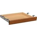 TJUNBOLIFE Laminate Angled Center Drawer 22w x 15 3/8d x 2 1/2h Bourbon Cherry