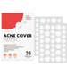 Hydrocolloid Acne Patch Invisible Hydrocolloid Acne Patch with Tea Tree Oil and Calendula Oil Acne Spot Treatment Patch Facial Acne Patch-2pack