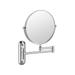 3X Mirror 360Â° Extendable Arm Mirror For Makeup 8 Inch Double Sided Vanity Mirror For Bathroom Wall Mirror For Teen Girls Women