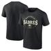 Men's Fanatics Branded Black Buffalo Sabres St. Patrick's Day Lucky T-Shirt