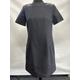 Oasis Grey Dress Grey Size: 12