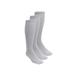 Men's Big & Tall Diabetic Over-the-Calf Extra Wide Socks 3-Pack by KingSize in Grey (Size XL)