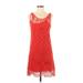 LC Lauren Conrad Casual Dress: Red Dresses - Women's Size Small