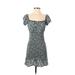 Wild Fable Casual Dress - Mini: Blue Dresses - Women's Size X-Small