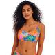 Freya Aloha Coast Underwired Bralette Bikini Top - Multi, Orange, Size 34E, Women