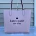 Kate Spade Bags | Kate Spade Large Tote With Detachable Wristlet -Rose Smoke | Color: Pink | Size: 12.6"H X 18.4"W X 6.4"D
