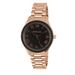 Michael Kors Accessories | Michael Kors Women's Norie Rose Gold-Tone Stainless Steel Watch Mk3585 38mm | Color: Black/Gold | Size: Os