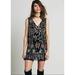 Free People Dresses | Free People Size M Black Love And Embellished Sequin Micro Mini Shift Dress | Color: Black | Size: M