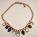 Kate Spade Jewelry | Kate Spade Resin, Crystal & Faux Pearl Collar Statement Necklace | Color: Black/Gold | Size: Os