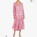 Free People Dresses | Free People Feeling Groovy Pink Floral Maxi Dress Sz S With Slip | Color: Pink | Size: S