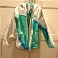 The North Face Jackets & Coats | Girls The Northface Lightweight Rain Coat Size S (7/8) | Color: Green/White | Size: Sg