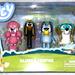 Disney Toys | Bluey Family Friends 1/ 4-Pack Action Figure Set Bluey | Color: Blue/Green | Size: One Size