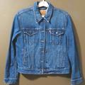 Levi's Jackets & Coats | Levi's Denim Trucker Jacket Women's Size Large | Color: Blue | Size: L