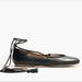 Madewell Shoes | Madewell The Inga Leather Ballet Flats Sz 9 | Color: Black | Size: 9