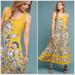 Anthropologie Dresses | Anthropologie Maeve Puebla Maci Dress, S. | Color: Gold/Yellow | Size: S