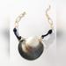 Anthropologie Jewelry | Anthropologie Shell Necklace | Color: Blue | Size: Os