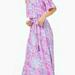 Lilly Pulitzer Dresses | Lilly Pulitzer Moriah Midi Dress Off The Shoulder | Color: Blue/Purple | Size: M