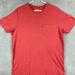 Levi's Shirts | Levis Pocket Tee Shirt Mens Large Red Outdoor Hiking Camping Skating Fishing | Color: Red | Size: L