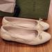 Gucci Shoes | $890 New 100% Auth Gucci Nappa Gg Jolie Women's Leather Ballet Flats G38/Us8 | Color: Cream | Size: 8
