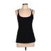 Active by Old Navy Active Tank Top: Black Solid Activewear - Women's Size Large