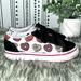 Vans Shoes | Donut Heart Vans | Color: Black/Pink | Size: 9g