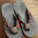 J. Crew Shoes | J. Crew Boys Blue And Red Sandle Flip Flops With Crab Motif | Color: Blue/Red | Size: 1b