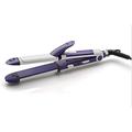 Hair Wand Curling Clip Three-in-one Straight Hair Wand Small Wave Curling Wand-Purple for Hair Styling Hair Straightners Curling Irons Hair (Red One S (Purple One Size)