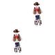 Toyvian 10 Pcs Cosplay Clothes for Roleplay Party Costume Clothes Dreses Fancy Dress for Boy Role-play Dress for Boy Costume Pretend Play Suit Child